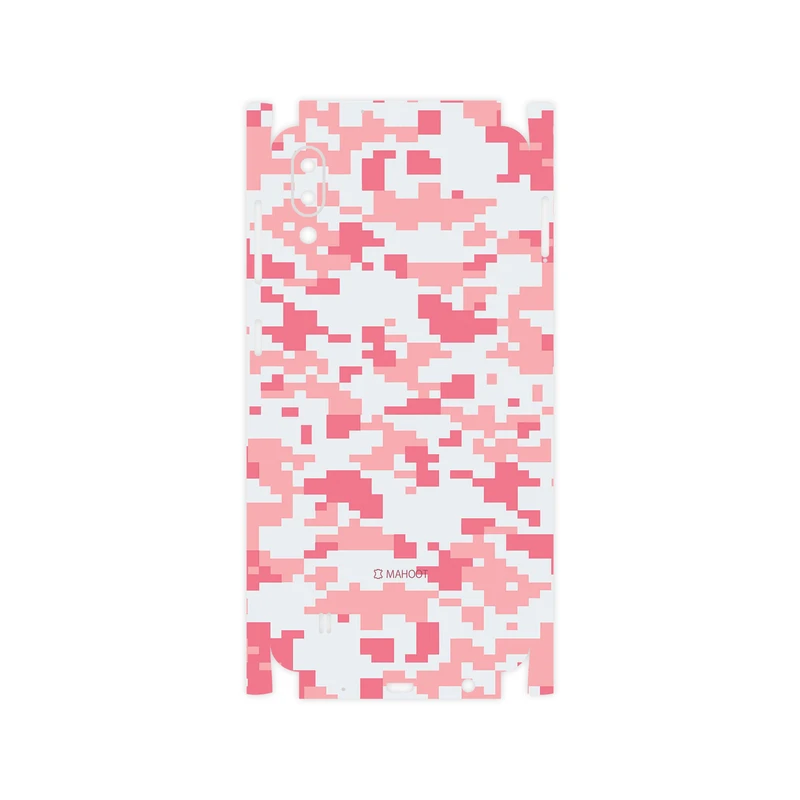 برچسب پوششی ماهوت مدل Army-Pink-pixel-FullSkin مناسب برای گوشی موبایل سامسونگ Galaxy M10