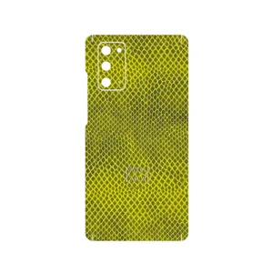 MAHOOT Yellow Snake Skin Cover Sticker for Samsung Galaxy Note 20