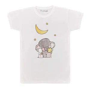 تی شرت بچگانه پرمانه طرح cute کد pmt.2274