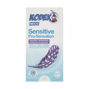 کاندوم کدکس مدل Sensitive Pro-Sensation بسته 12 عددی