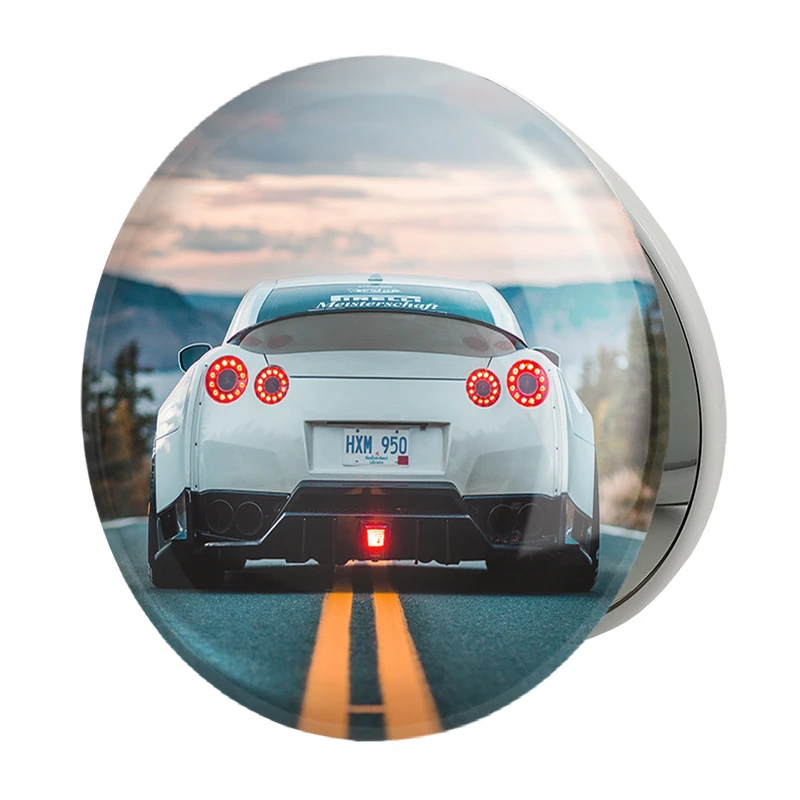 آینه جیبی خندالو طرح ماشین اسپرت Sport Car مدل تاشو کد 28735