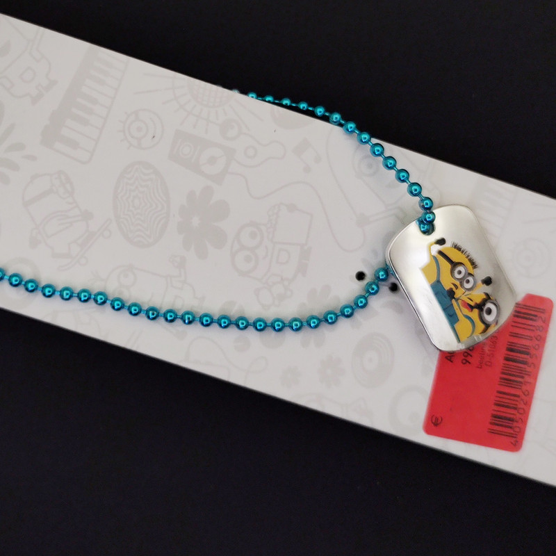 گردنبند دخترانه مدل مینیون کد 01 گردنبند دخترانه مدل مینیون کد 01