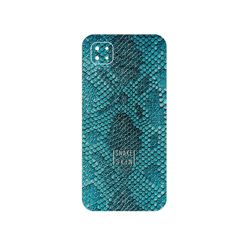 برچسب پوششی ماهوت مدل Blue Snake Skin مناسب برای گوشی موبایل شیائومی Poco C3