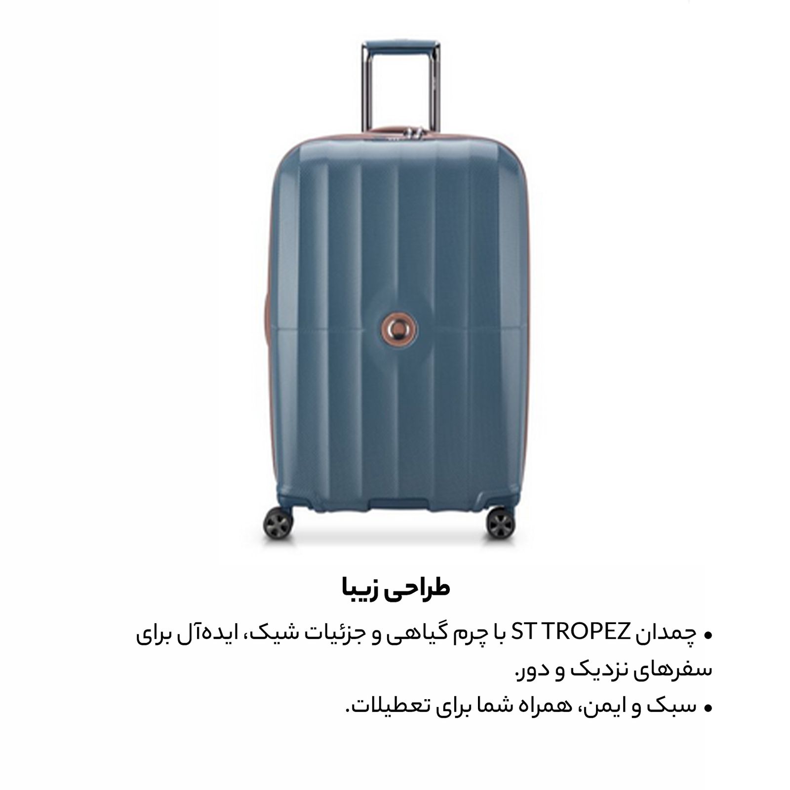 چمدان دلسی مدل ST TROPEZ کد 2087830 سایز بزرگ -  - 83