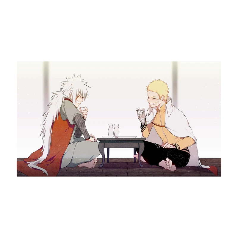 استیکر لپ تاپ و موبایل مدل انیمه طرح ناروتو استاد جیرایا Naruto jiraiya sensei کد 2820
