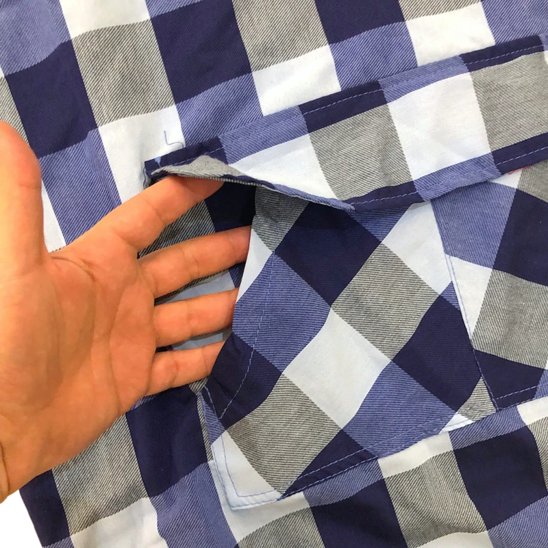 عکس شماره 10 : هودی زنانه مدل چهارخانه کلاهدار