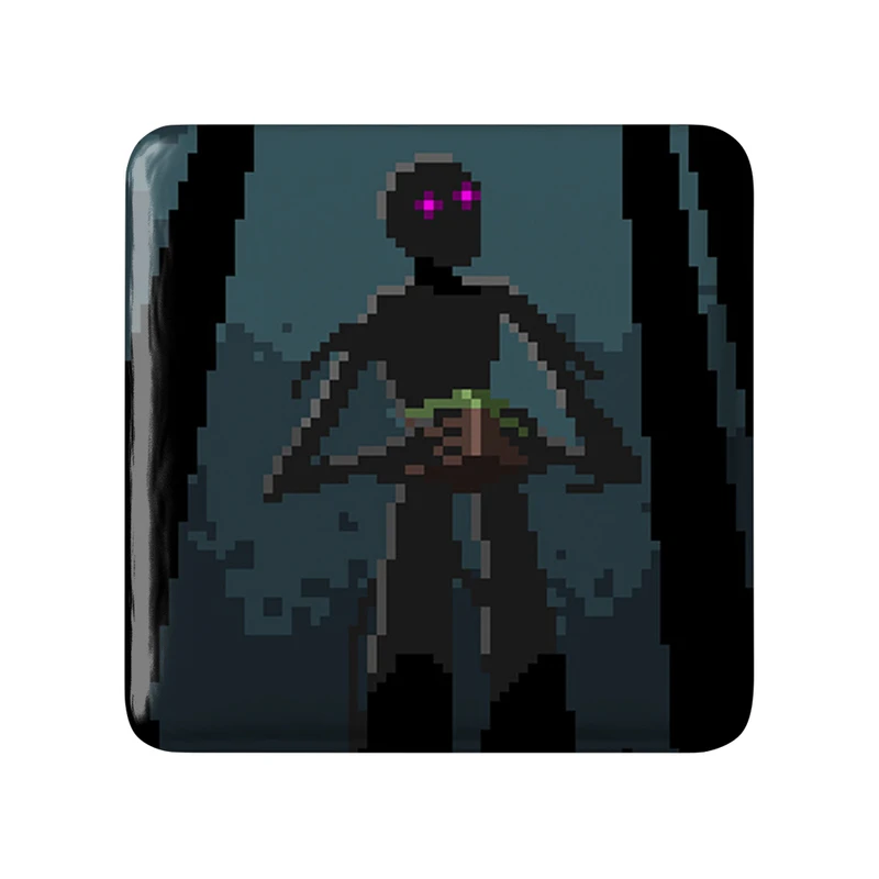 مگنت خندالو طرح بازی ماینکرافت (Minecraft) مدل مربعی کد 36996