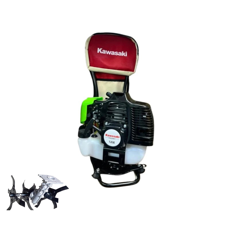 علف زن پشتی کاوازاکی مدل ST-BG520 همراه الحاقی روتیواتور