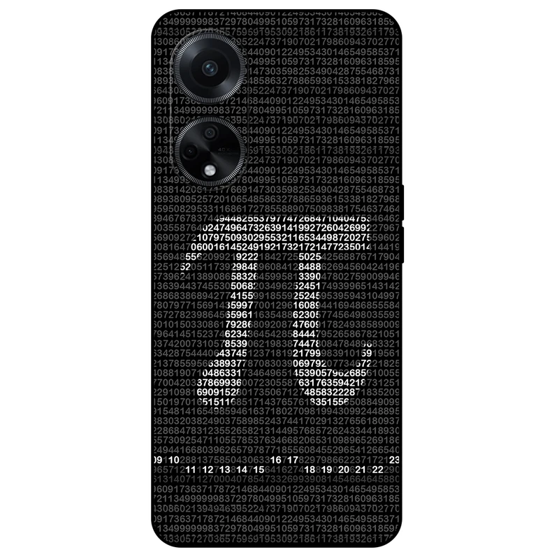 کاور مگافون طرح عدد پی مدل 7240 مناسب برای گوشی موبایل اوپو A98