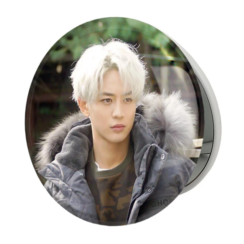 آینه جیبی خندالو طرح مینهو گروه شاینی Shinee مدل تاشو کد 21352 