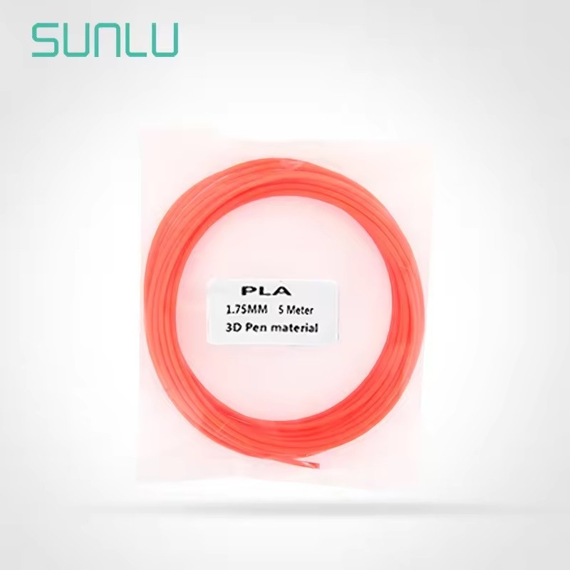 فیلامنت PLA SUNLU قلم طراحی سه بعدی مدل 10020 قطر 1.75 میلیمتر 330 گرم مجموعه 20 عددی