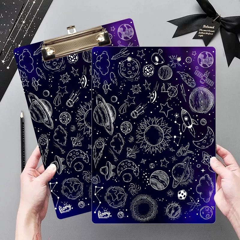 عکس شماره 7 : تخته شاسی مستر راد طرح کهکشانی مدل تحصیلی کد fiory 2374 سایز a4