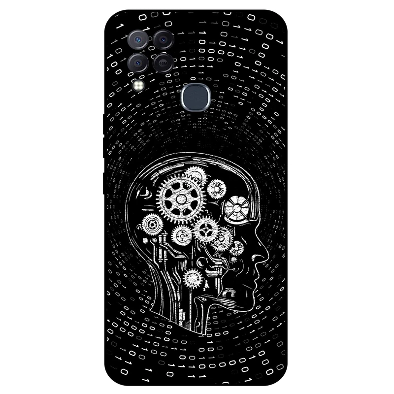 کاور مگافون طرح ربات انسانی مدل 7428 مناسب برای گوشی موبایل اینفینیکس Hot 10T / Hot 10s / Hot 10s NFC