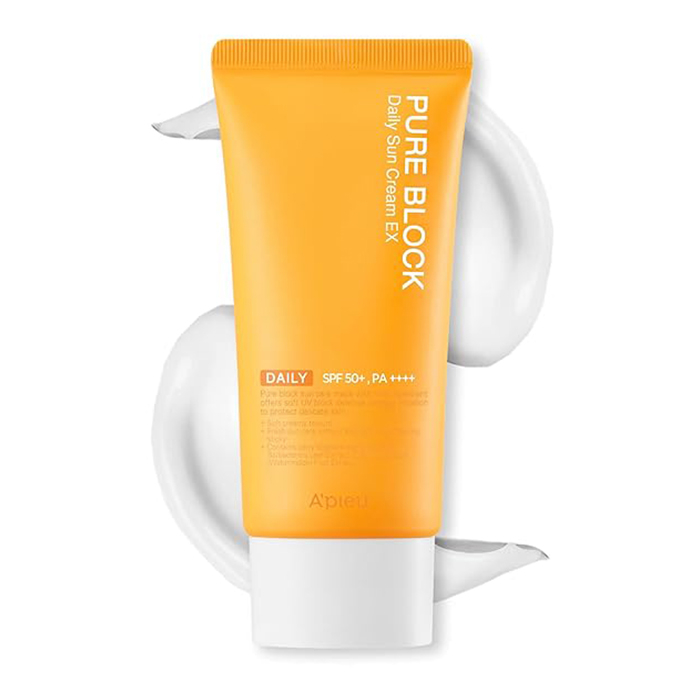 کرم ضد آفتاب بدون رنگ اپیو SPF 50 مدل DAILY مناسب پوستهای خشک و حساس حجم 50 میلیلیتر