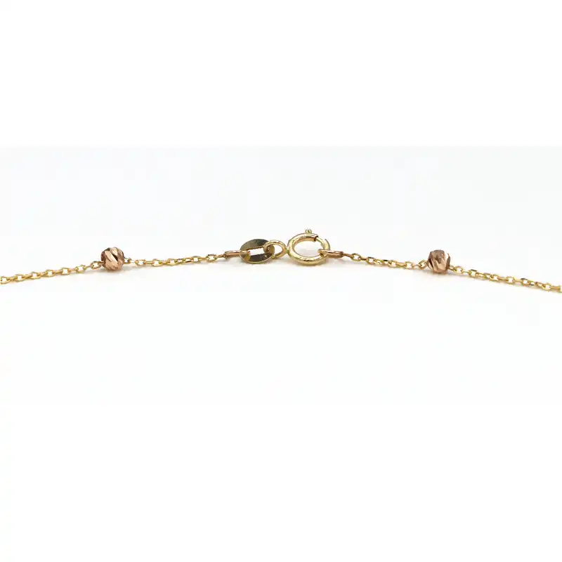 گردنبند طلا 18 عیار زنانه مدل البرنادو 01042