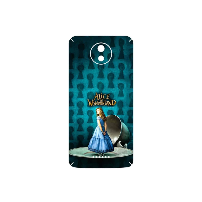 برچسب پوششی ماهوت مدل Alice in Wonderland مناسب برای گوشی موبایل موتورولا Moto C Plus