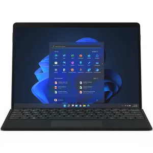 تبلت مایکروسافت مدل Surface Pro 8 ظرفیت 128 گیگابایت به همراه کیبورد Black Type Cover