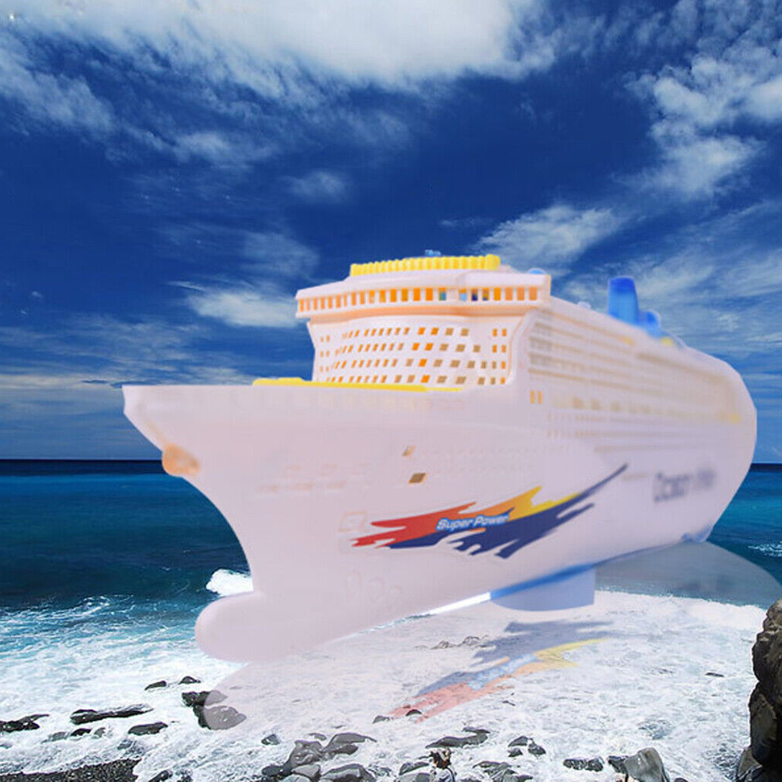 کشتی بازی مدل اقیانوس پیما