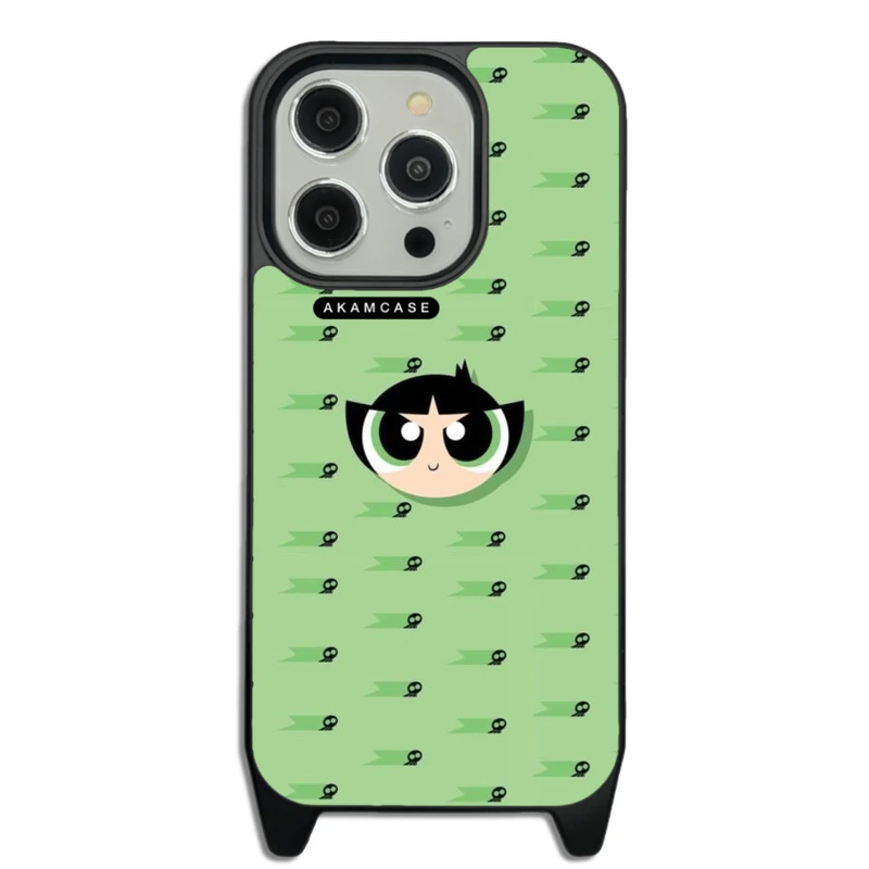 کاور آکام مدل AMCWLA15PRO-POWER PUFF GIRLS9  مناسب برای گوشی موبایل اپل iPhone 15 Pro