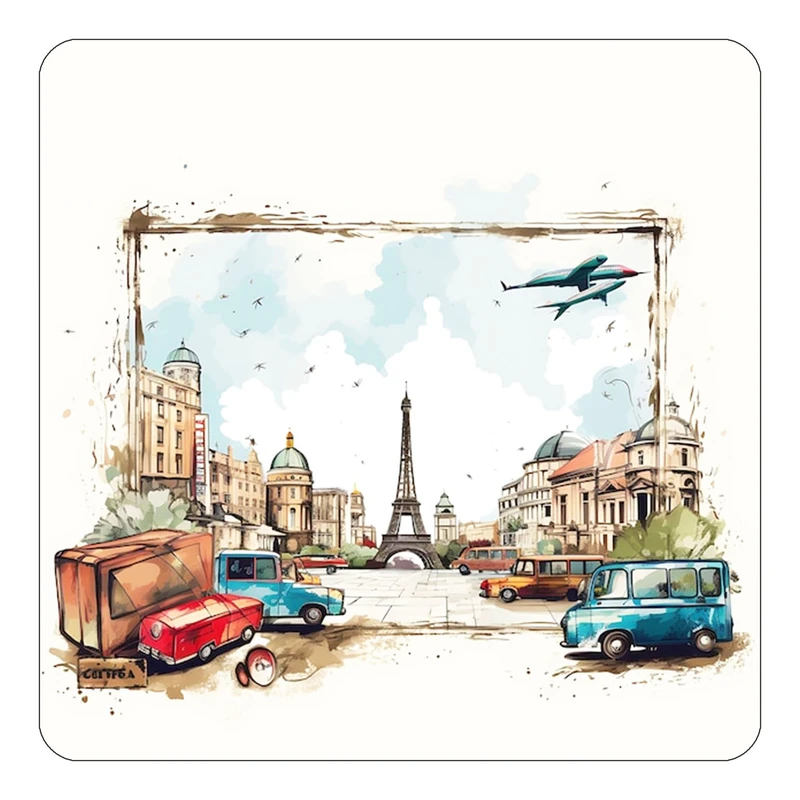 مگنت کاکتی طرح پاریس Paris مدل mp59715