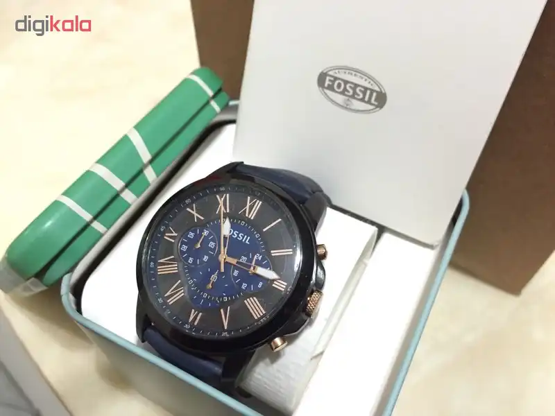 ساعت مچی عقربه ای مردانه فسیل مدل FS5061