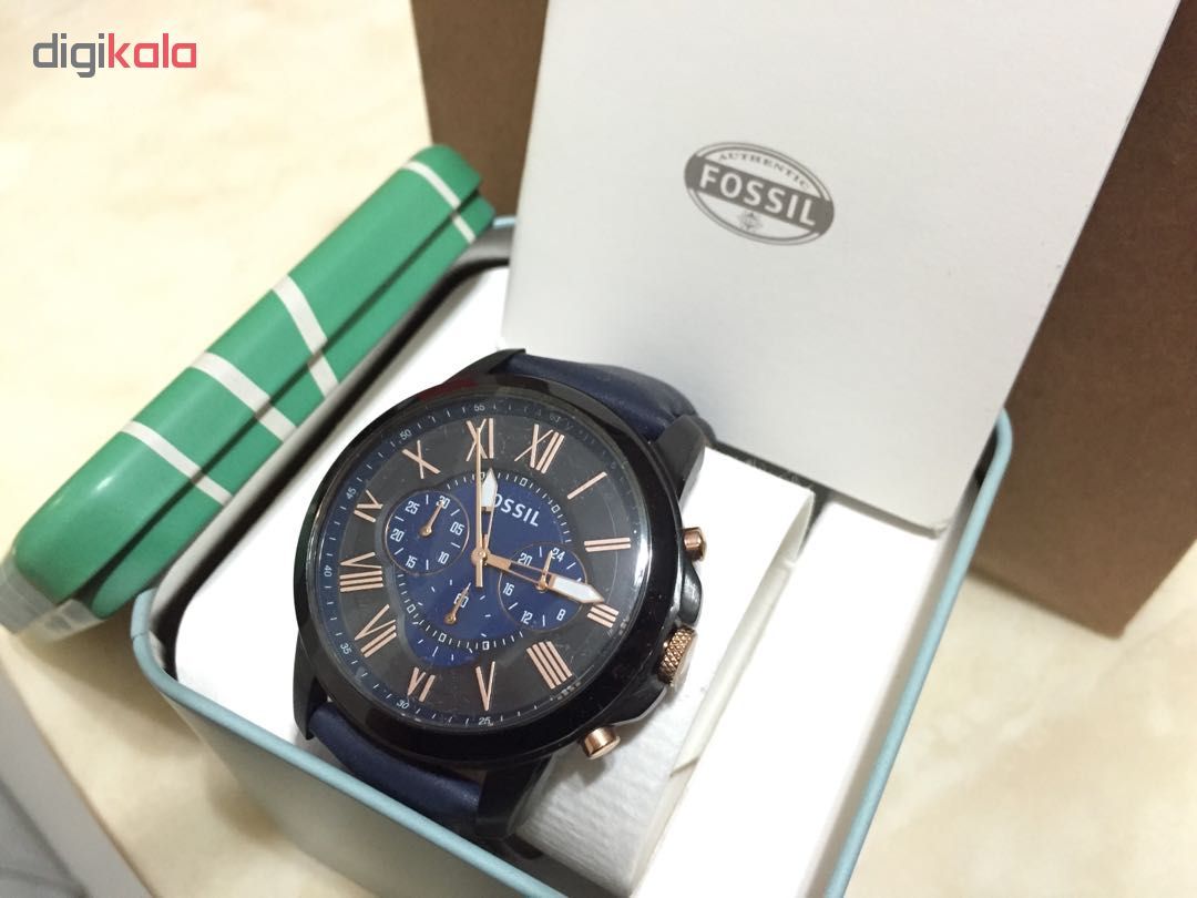 ساعت مچی عقربه ای مردانه فسیل مدل FS5061 -  - 3