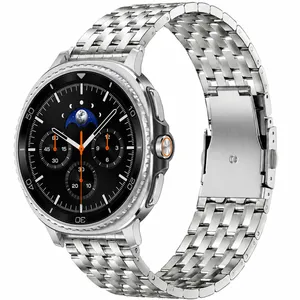 Sprig band model 7BIX SK W8 suitable for Samsung Galaxy Watch 8 40mm / 8 44mm / 8 Classic 46mm smartwatch