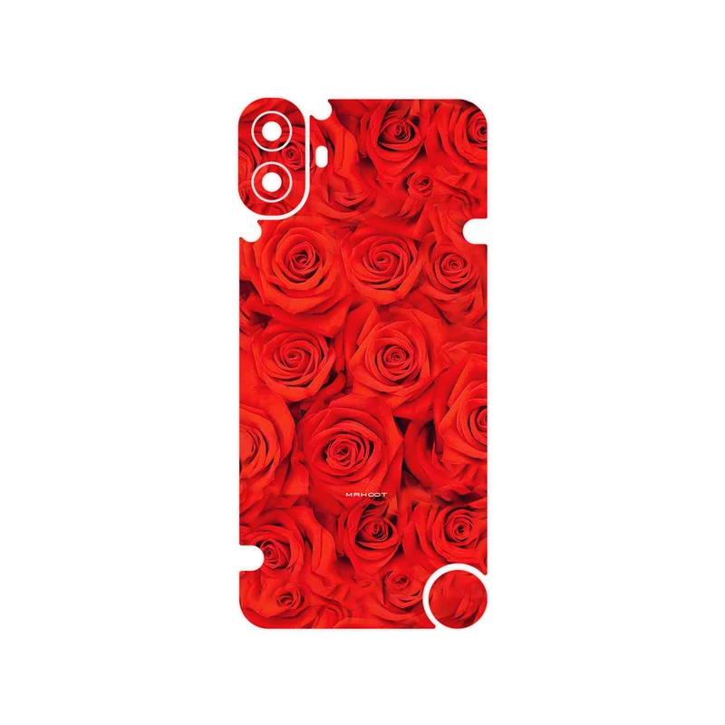 برچسب پوششی ماهوت مدل Red_Flower مناسب برای گوشی موبایل ناتینگ CMF Phone 1