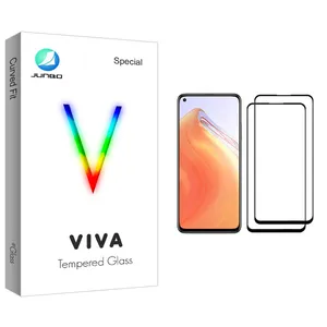 Junbo Viva Glass Screen Protector For Xiaomi Mi 10T 5G Pack Of 2