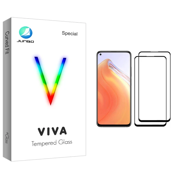 محافظ صفحه نمایش جانبو مدل Viva Glass مناسب برای گوشی موبایل شیائومی Mi 10T 5G بسته دو عددی