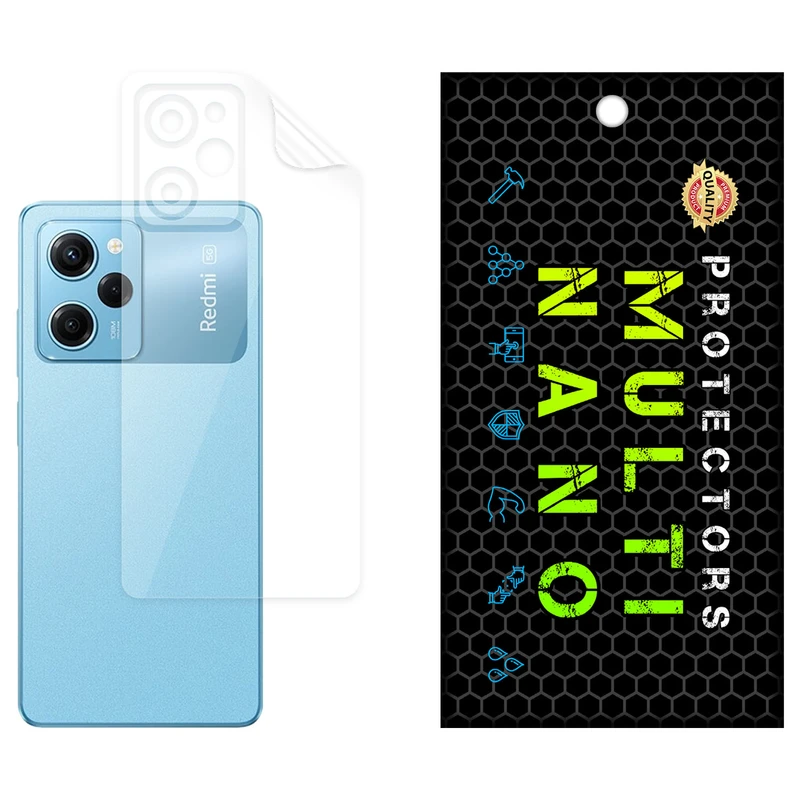 محافظ پشت شفاف نانو هیدروژل مولتی نانو مدل X-F1T مناسب برای گوشی موبایل شیائومی Redmi Note 12 Pro Speed