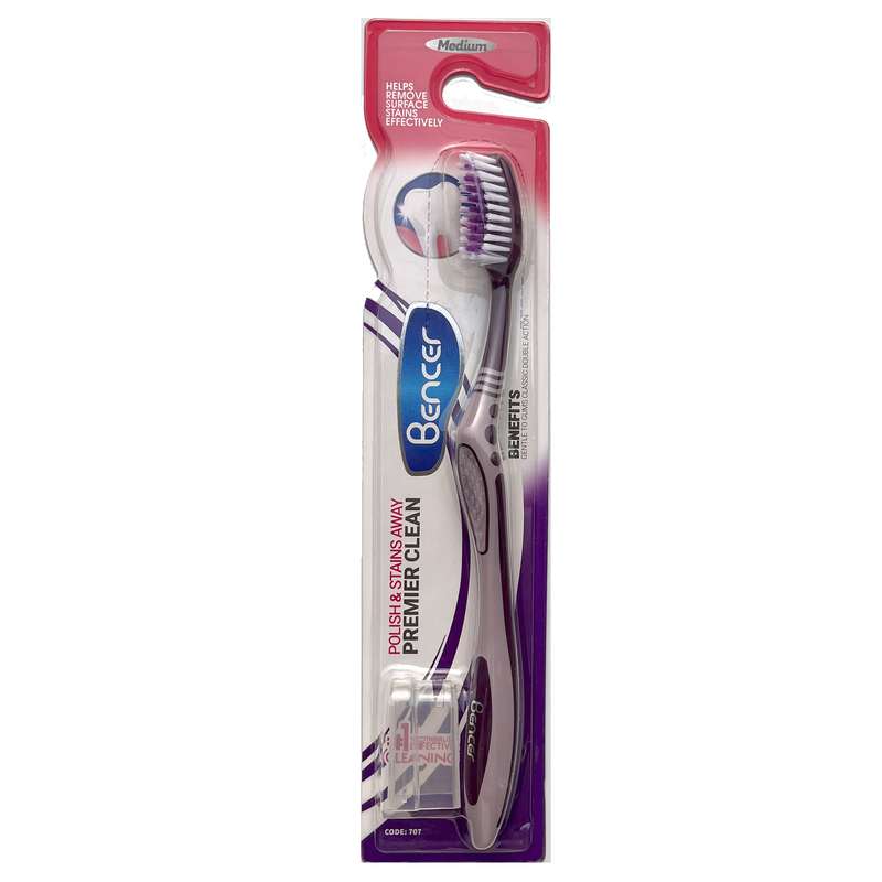 مسواک بنسر مدل PREMIER CLEAN  با برس متوسط