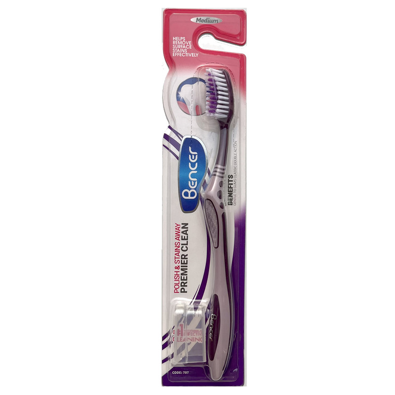 مسواک بنسر مدل PREMIER CLEAN  با برس متوسط