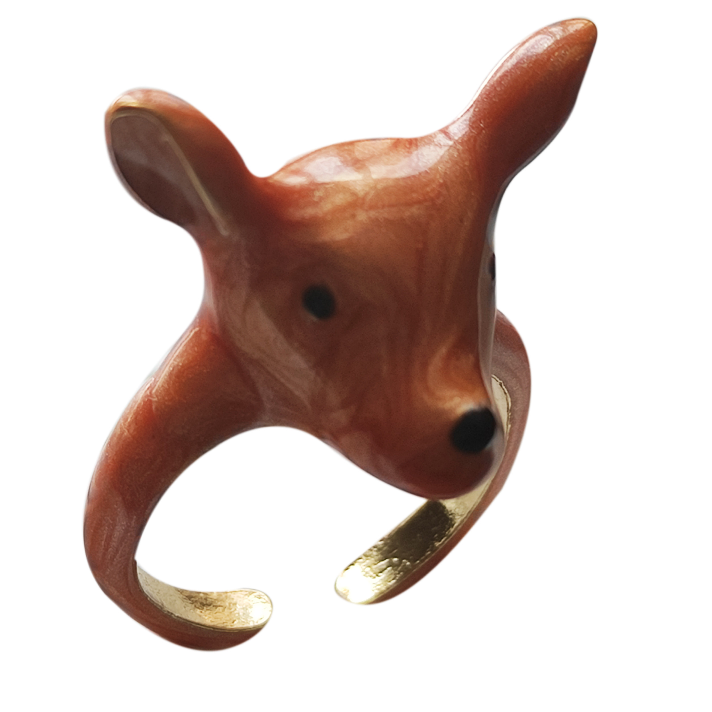 انگشتر زنانه مدل گوزن مجموعه 3 عددی