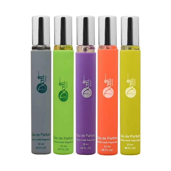 عطر جیبی دکلت مدل FREEDOMM حجم 20 میلی لیتر مجموعه 5 عددی