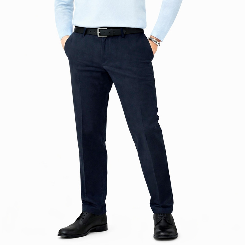 شلوار معمولی (regular fit) مردانه مدل کتان کلاسیک کد sh173