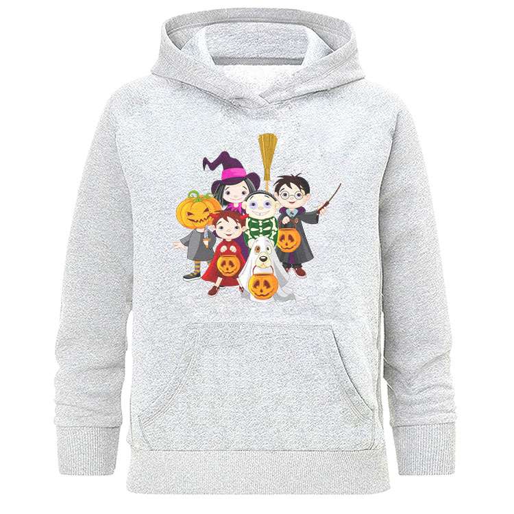 هودی زنانه طرح هالووین مدل Z685