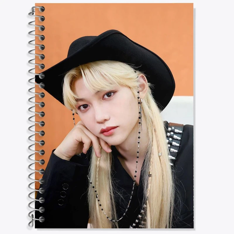 دفتر زبان 50 برگ خندالو مدل سه خط طرح فلیکس گروه استری کیدز Stary Kids کد 16871