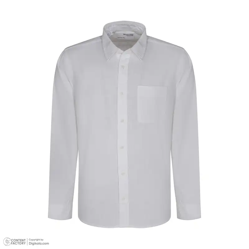 پیراهن آستین بلند مردانه سلکتد هوم مدل s6535