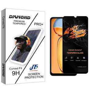 محافظ صفحه نمایش جی اف مدل Diamond Antistatic مناسب برای گوشی موبایل شیائومی Poco C65