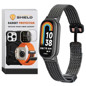 Ultimate Shield Braided MetalMag Strap Suitable for Xiaomi Mi Band 8/9/10 (12mm)