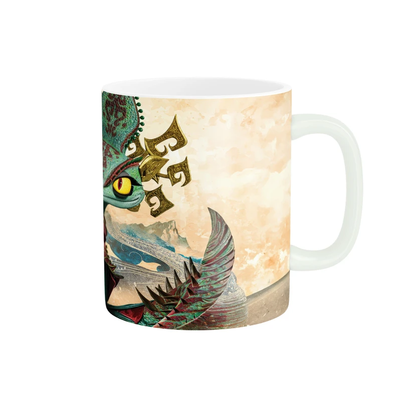 ماگ پاد آفرین مدل انیمیشن پاندای کونگ فو کار کد DKC832