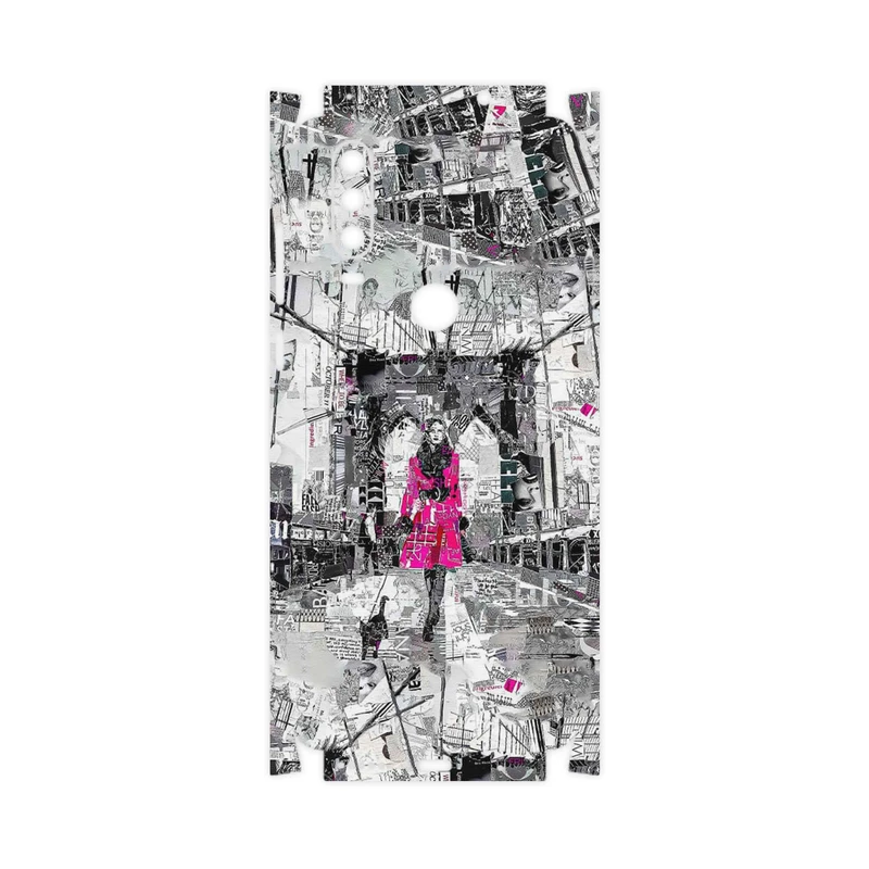 برچسب پوششی ماهوت مدل Collage of Catwalk Bridge-FullSkin مناسب برای گوشی موبایل موتورولا One Action