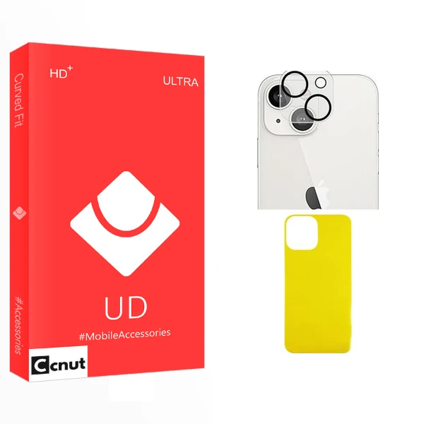 محافظ پشت گوشی کوکونات مدل UD Ultra FLL مناسب برای گوشی موبایل اپل iPhone 13 mini  به همراه محافظ لنز دوربین