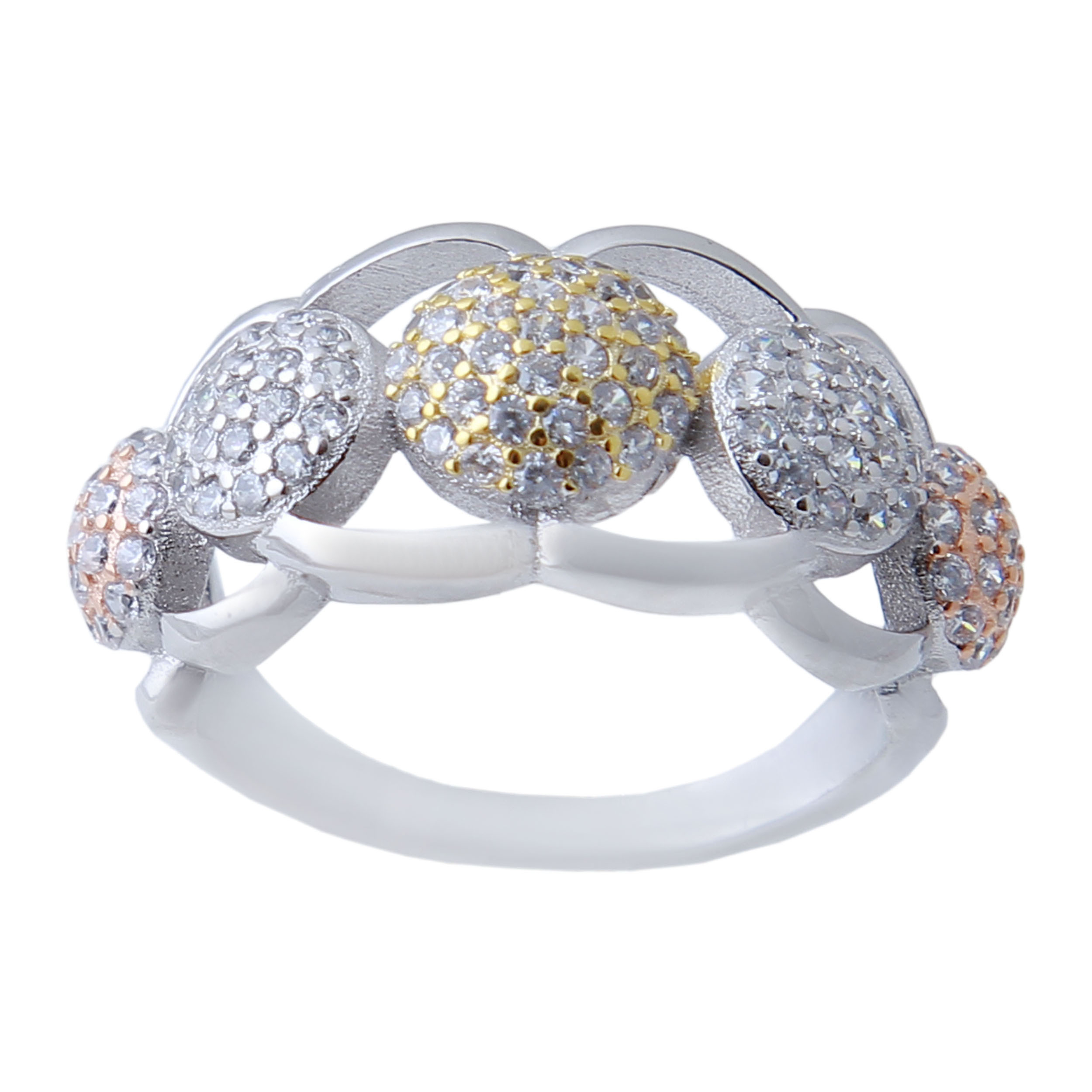   انگشتر نقره زنانه بازرگانی میلادی کد AWR_624