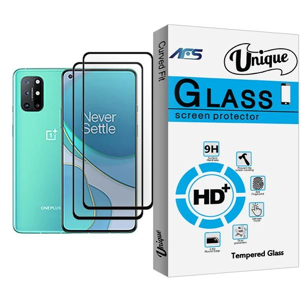 محافظ صفحه نمایش ای اف اس مدل Unique Glass MIX002 مناسب برای گوشی موبایل وان پلاس 8T بسته دو عددی