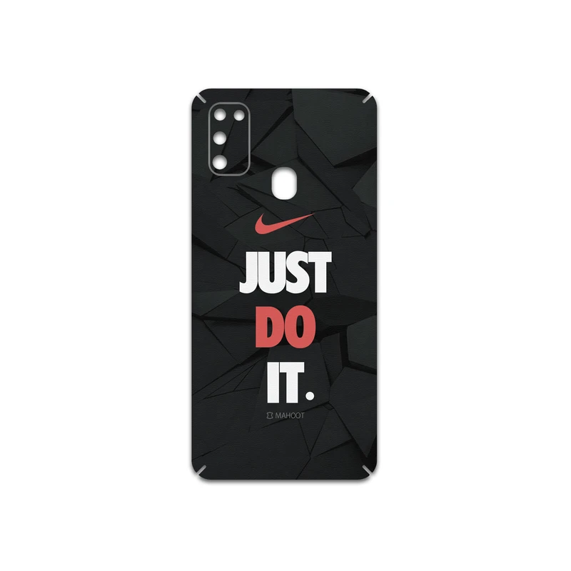 برچسب پوششی ماهوت مدل NIKE-Logo مناسب برای گوشی موبایل سامسونگ Galaxy M21