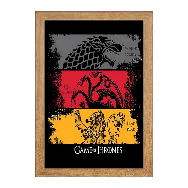 تابلو خندالو مدل گیم آف ترونز (Game of Thrones)  کد F4683