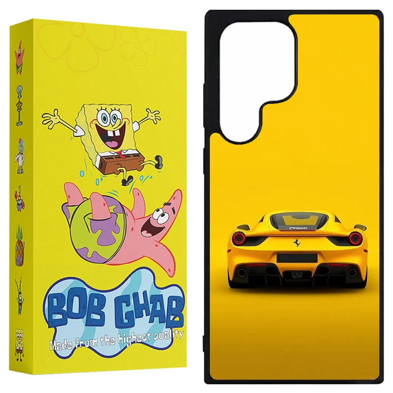 کاور باب قاب طرح ماشین مدل BCPS22U مناسب برای گوشی موبایل سامسونگ Galaxy S22 Ultra 5G