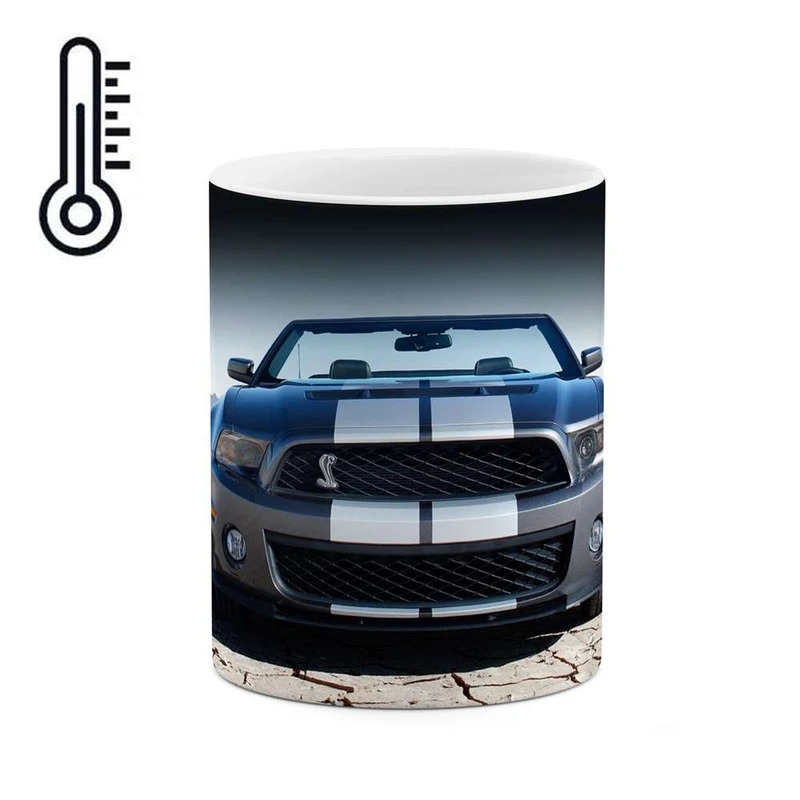 ماگ حرارتی کاکتی مدل ماشین فورد موستانگ کد mgh11555